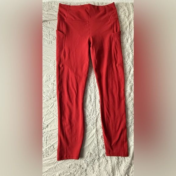 Fabletics Red Leggings - Picture 2 of 7